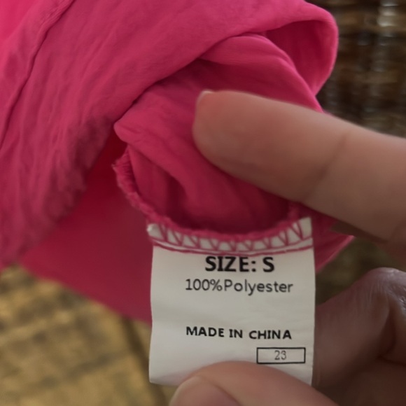 Pink Ruffle Top - Picture 4 of 5